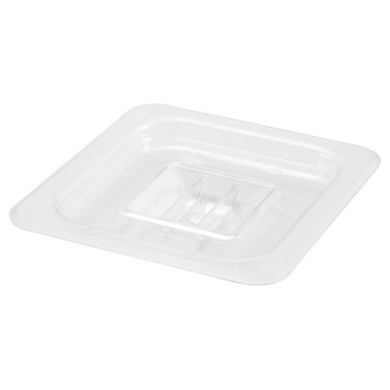 Winco Polycarbonate Food Pan Cover, Solid - VRS Restaurant Equipment & Supply Store