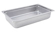Winco Full Size Stainless Steel Anti-Jam Steam Table Pan - VRS Restaurant Equipment & Supply Store