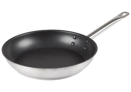 Winco Stainless Steel Fry Pan - VRS Restaurant Equipment & Supply Store