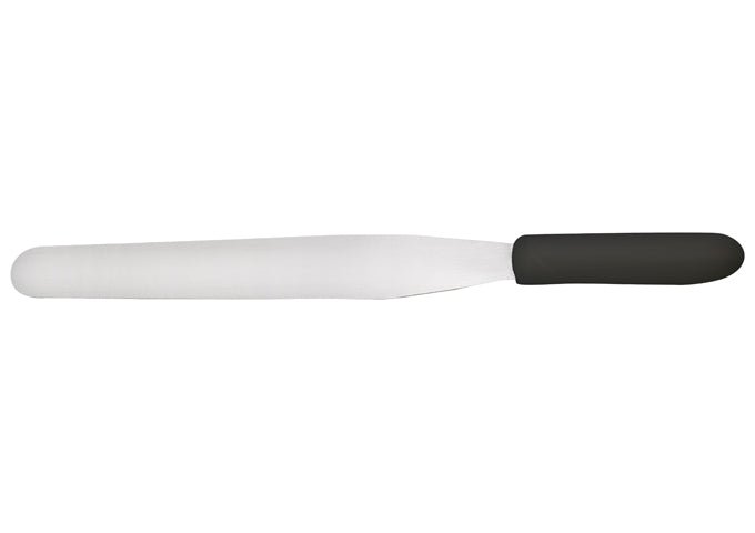 Winco Bakery Spatula, Black Polypropylene Handle - VRS Restaurant Equipment & Supply Store