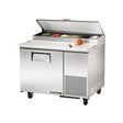 True TPP-AT-44-HC 44″ 1 Door Pizza Prep Refrigerator - VRS Restaurant Equipment & Supply Store