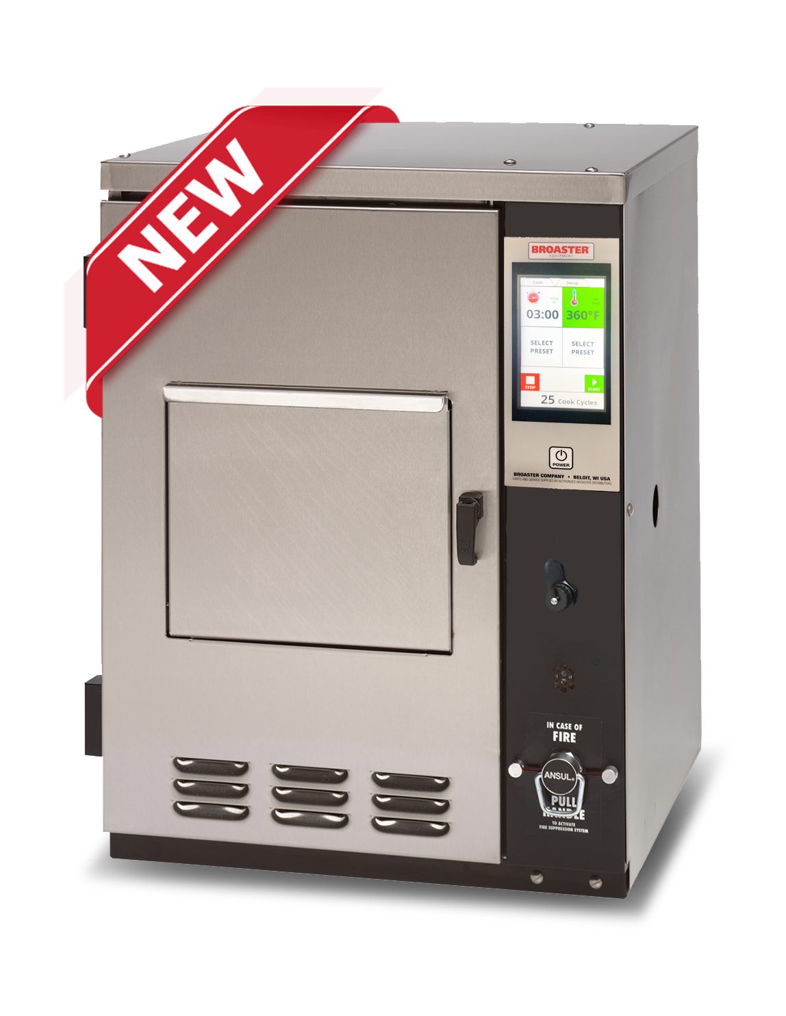 Broaster Ventless Countertop Fryer VF-2 with SmartTouch 240V 85900