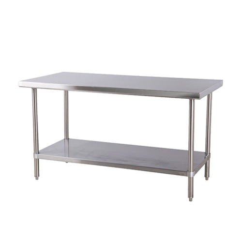American Chef 30"X48" 18 Gauge Stainless Steel Work Table WTS-3048 - VRS Restaurant Equipment & Supply Store
