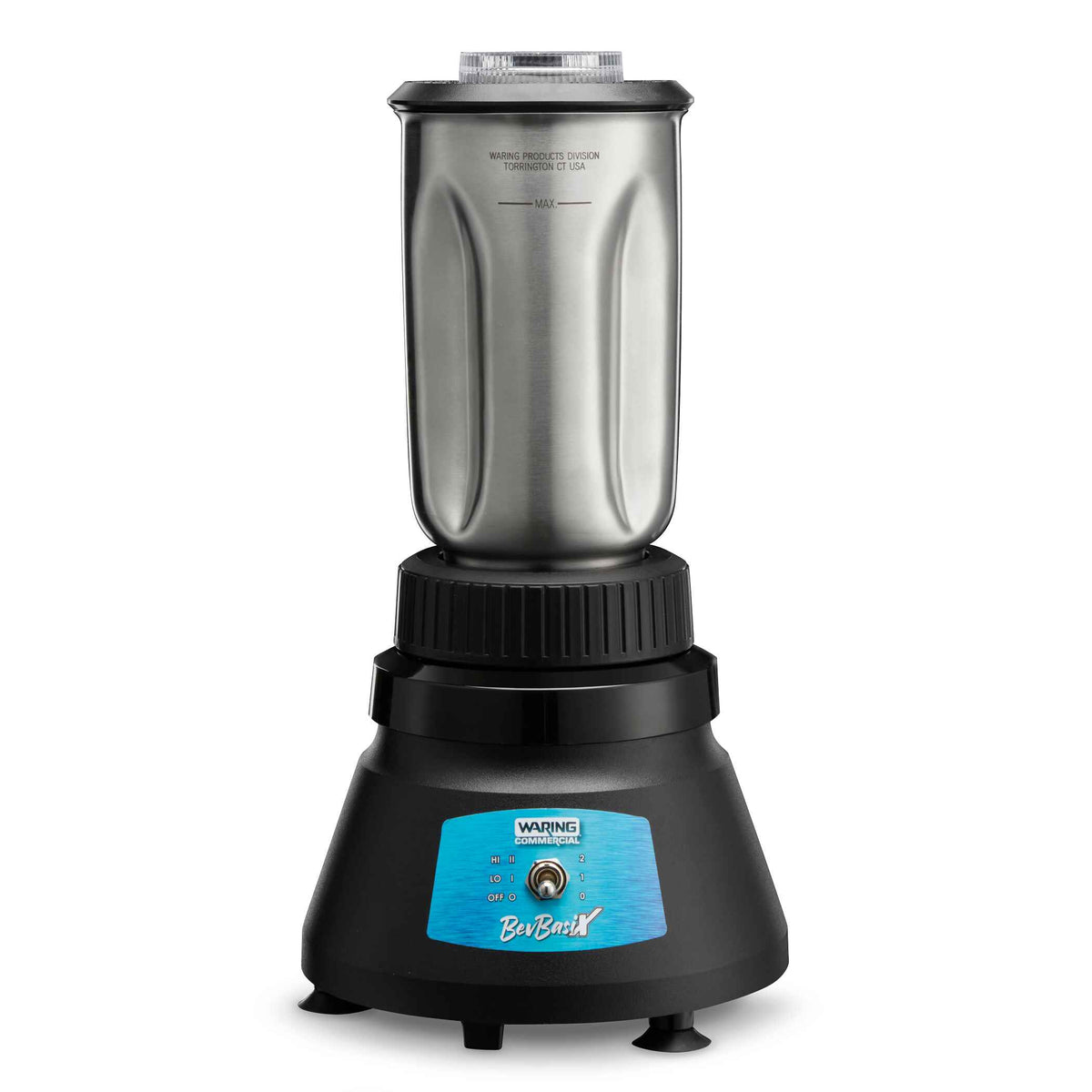 Waring BB145S BevBasix Commercial Bar Blender with 32 oz Stainless Steel Jar