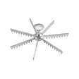 Winco APM-07 7 Cut Aluminum Cake Marker - VRS Restaurant Equipment & Supply Store