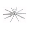 Winco APM-10 10 Cut Aluminum Cake Marker - VRS Restaurant Equipment & Supply Store
