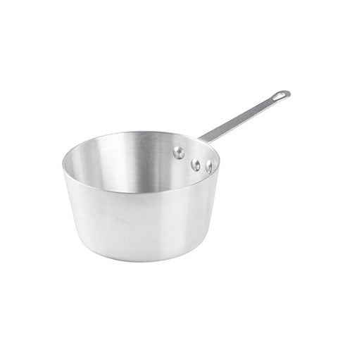 Winco ASP-1 1 1/2 Qt Tapered Aluminum Heavyweight Sauce pan - VRS Restaurant Equipment & Supply Store