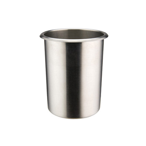 Winco BAMN-1.25 1 1/4 Qt Satin Finish Stainless Steel Bain Marie Pot - VRS Restaurant Equipment & Supply Store