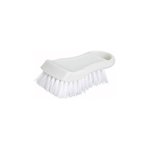 Winco CBR-WT 6 1/2″ White Cutting Board Brush - VRS Restaurant Equipment & Supply Store