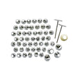 Winco CDT-26 Cake Decorating Set, 26 Tips, Stainless Steel - VRS Restaurant Equipment & Supply Store