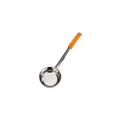 Winco FPSN-8 8 Oz Orange Solid Stainless Steel Portion Controller - VRS Restaurant Equipment & Supply Store