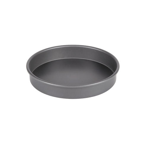 Winco HAC-082 8″ x 2″ 18 Gauge Hard Anodized Aluminum Cake Pan - VRS Restaurant Equipment & Supply Store