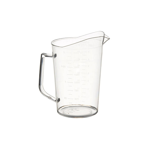 Winco PMU-200 2 Qt Pint Polycarbonate Measuring Cup - VRS Restaurant Equipment & Supply Store