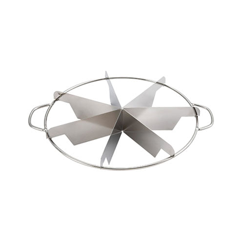 Winco SCU-7 Stainless Steel 7 Cut Pie Cutter - VRS Restaurant Equipment & Supply Store