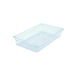 Winco SP7104 Full Size Polycarbonate Food Table – 4″ Deep - VRS Restaurant Equipment & Supply Store