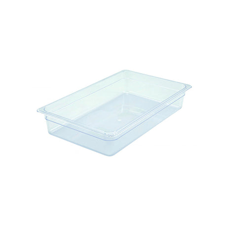 Winco SP7104 Full Size Polycarbonate Food Table – 4″ Deep - VRS Restaurant Equipment & Supply Store