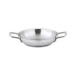 Winco SSOP-9 9 1/2″ Stainless Steel Round Omelet Pan - VRS Restaurant Equipment & Supply Store