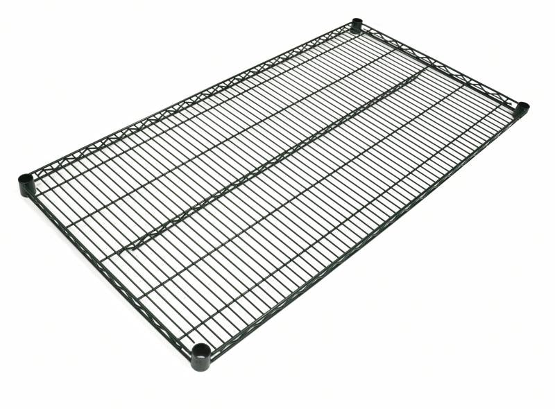 Omcan 14″ x 48″ Dark Green Epoxy Wire Shelf
