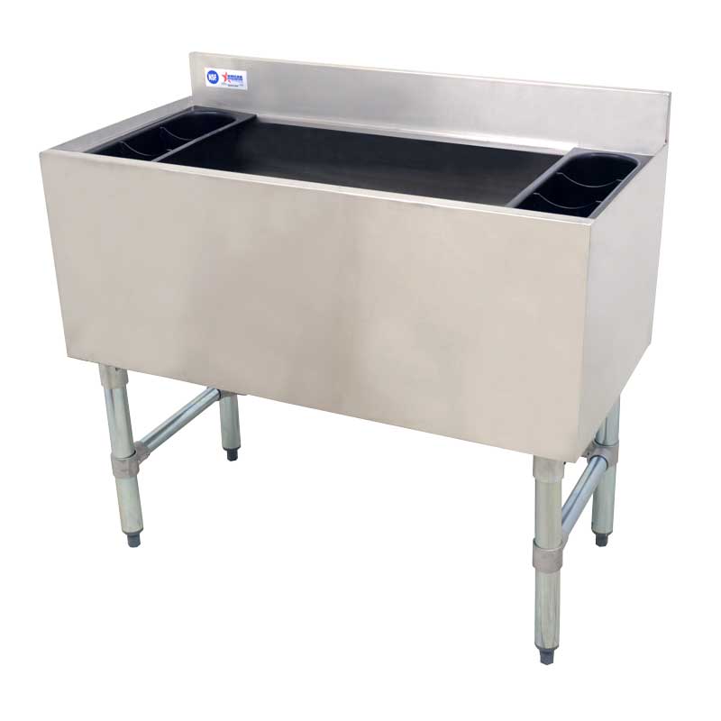 Omcan 36″ Stainless Steel Ice Bin