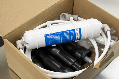 Omcan 20″ Ice Maker Machine with 40 lb. Ice Bin – Ice Yield 120 lb./day, Energy Star