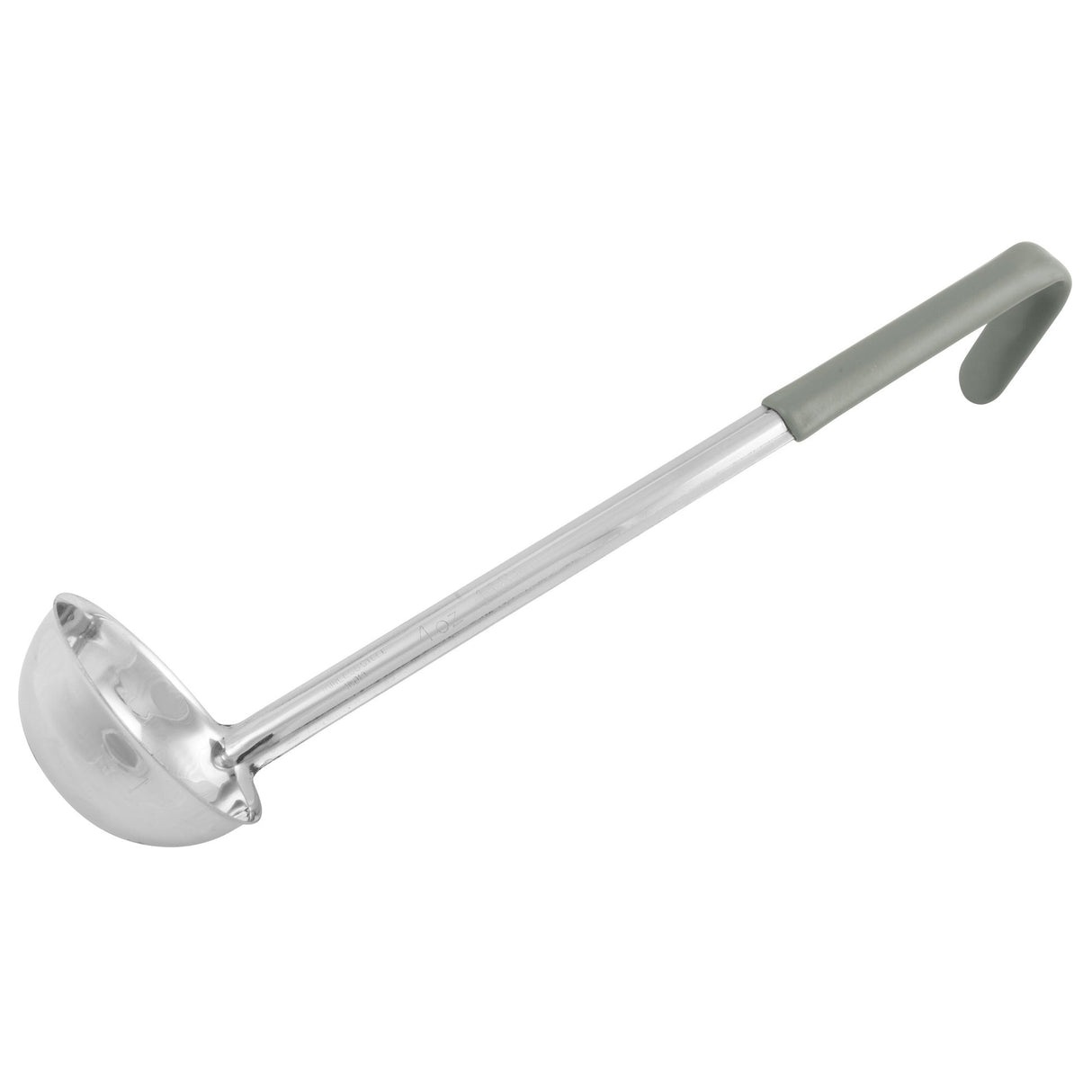 Winco LDCN-4 - Winco Prime One-piece S/S 4oz Ladle, Gray, NSF