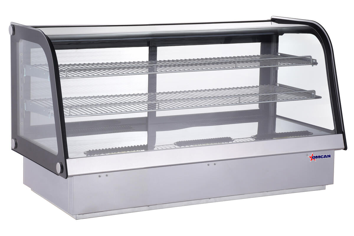 Omcan 60″ Drop-in Refrigerated Showcase with 198 L (7 cu.ft.) Capacity
