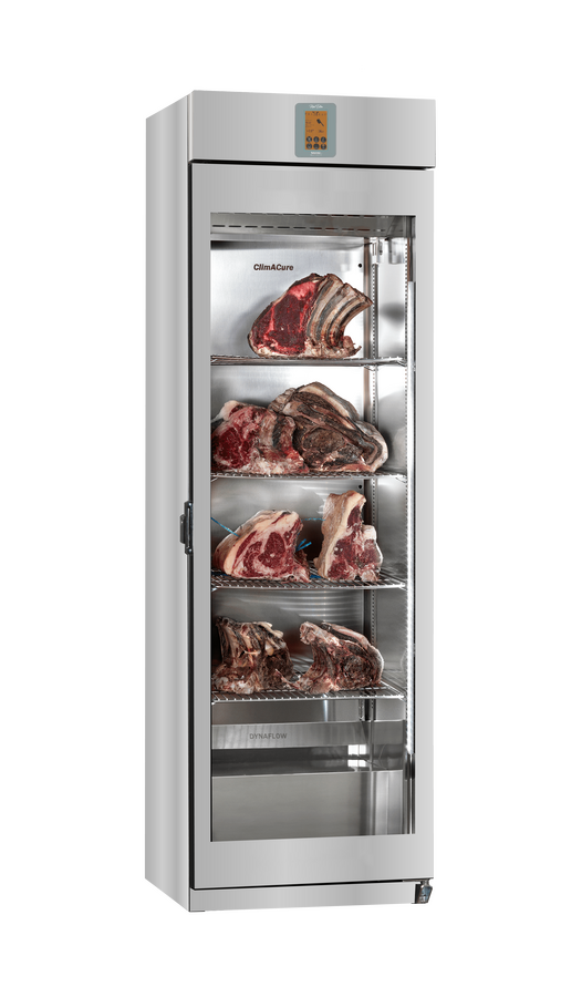 Omcan Primeat 2.0 Meat Edition Preserving and Dry Aging Cabinet 176 Lb/80 Kg Standard – Silver