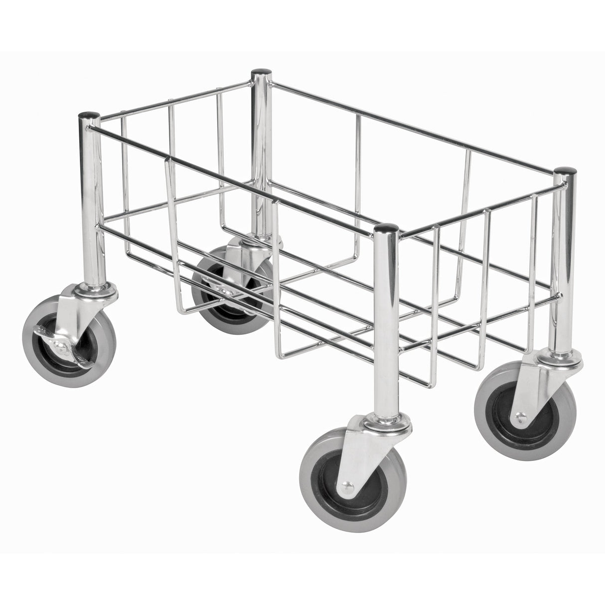 Winco DWR-1708 - Wire Dolly for Slender Trash Can