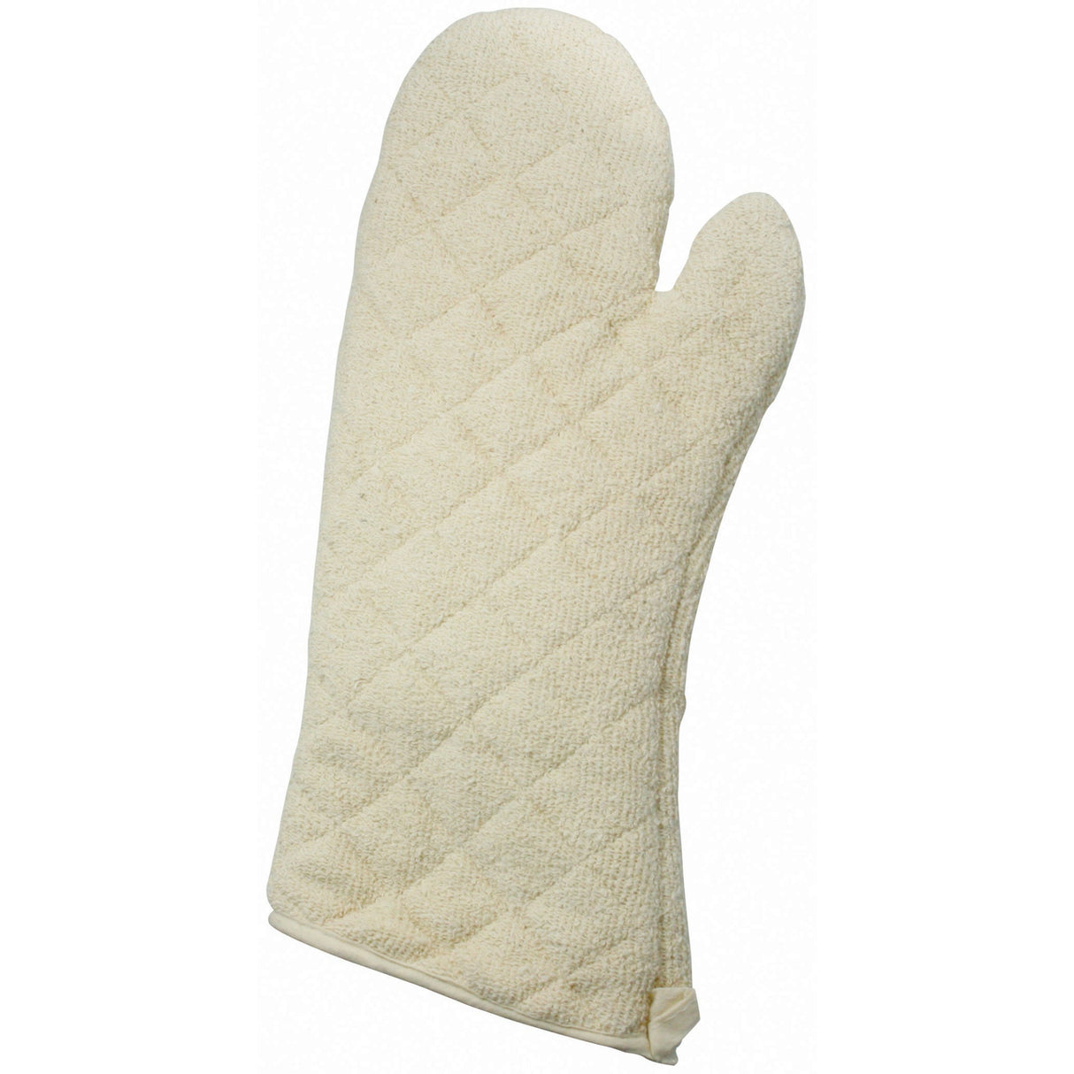 Winco OMT-17 - Oven Mitt, Terry Cloth, Silicone Lining - 17"