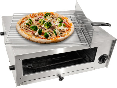 Omcan 19″ All Stainless Steel Pizza Oven for 12″ Pizza
