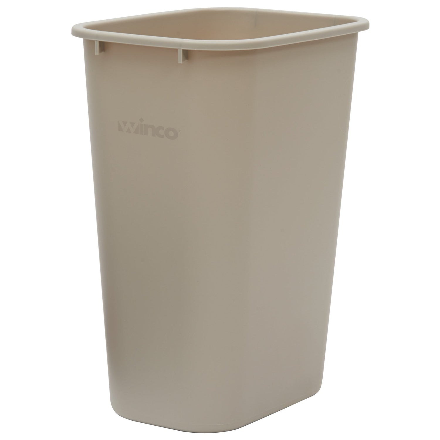Winco PWR-41BE - Waste Baskets - 41 Quart, Beige