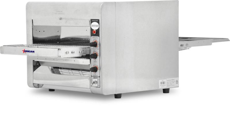 Omcan Conveyor Toaster Oven with 14″ Belt – 3.6kW, 240V, 1Ph