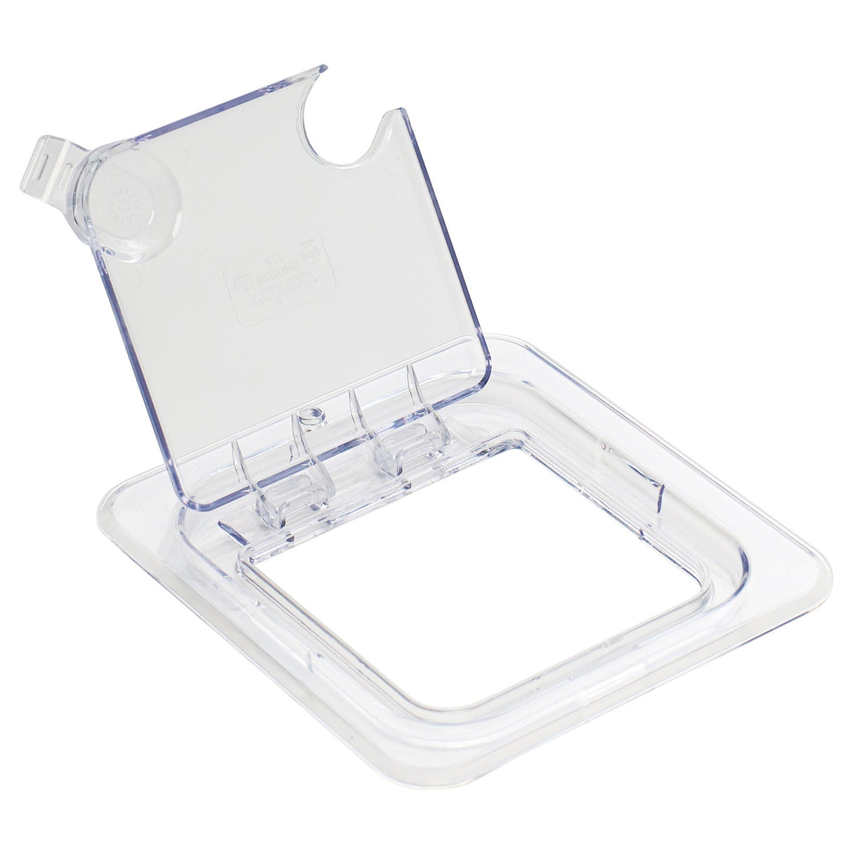 Winco SP7600H - Polycarbonate Food Pan Cover, Hinged - Sixth (1/6)