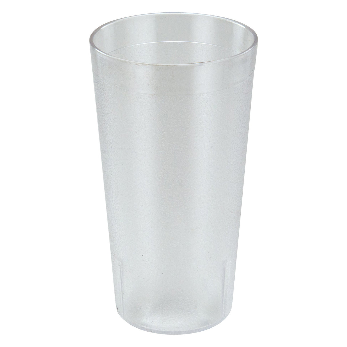 Winco PTP-16C - Pebbled Tumblers - 16 oz, Clear