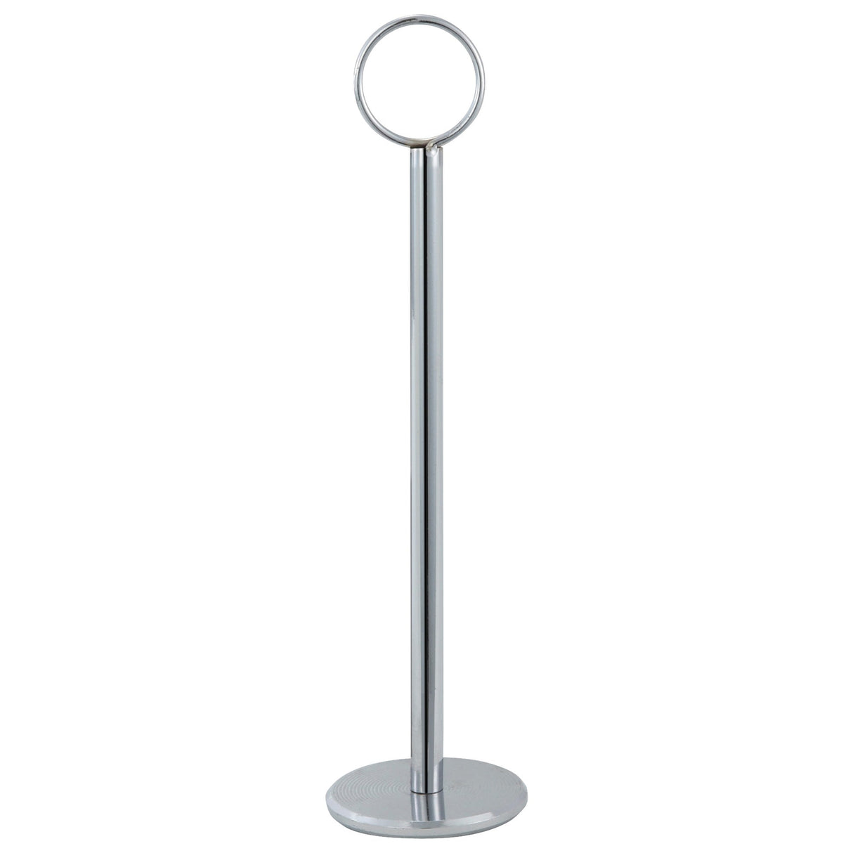 Winco TBH-8 - Table Number Holder, Chrome - 8"