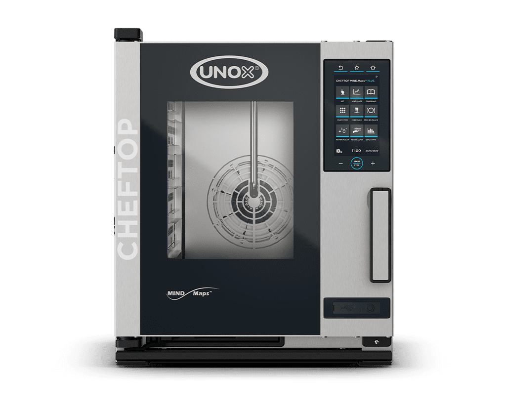 UNOX CHEFTOP MIND.Maps Compact PLUS 5 trays GN 1/1 Electric Combi Oven XECC-0513-EPRM