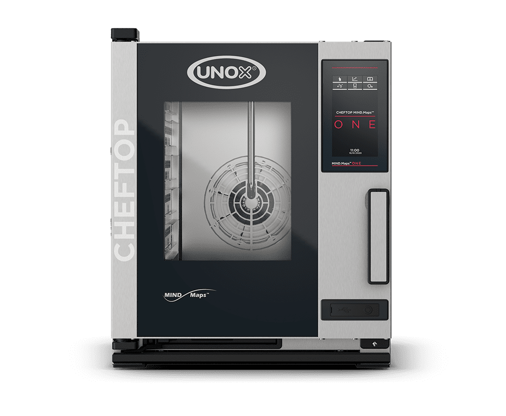 UNOX CHEFTOP MIND.Maps Compact ONE 5 trays GN 2/3 Electric Combi Oven XECC-0523-E1RM