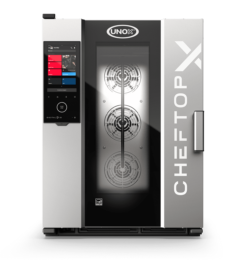 UNOX CHEFTOP-X Countertop Digital.ID 10 GN 1/1 Electric Combi Oven XEDA-1011-EXRS-ET