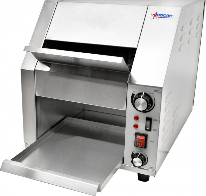 Omcan Commercial 10″ wide Conveyor Toaster with 3″ Opening – 120 V, 1800W
