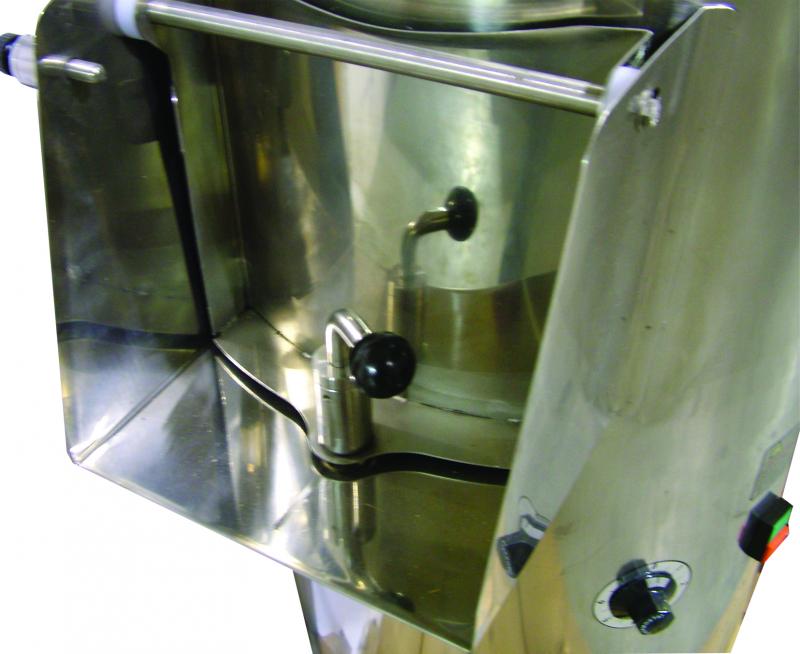 Omcan 55 lb. Heavy Duty Potato Peeler – 110 V, 1 HP