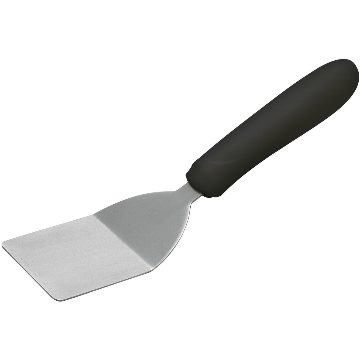 Winco TKP-30 - Mini Turner with Offset, Black Polypropylene Handle, 2" x 2-1/4" Blade