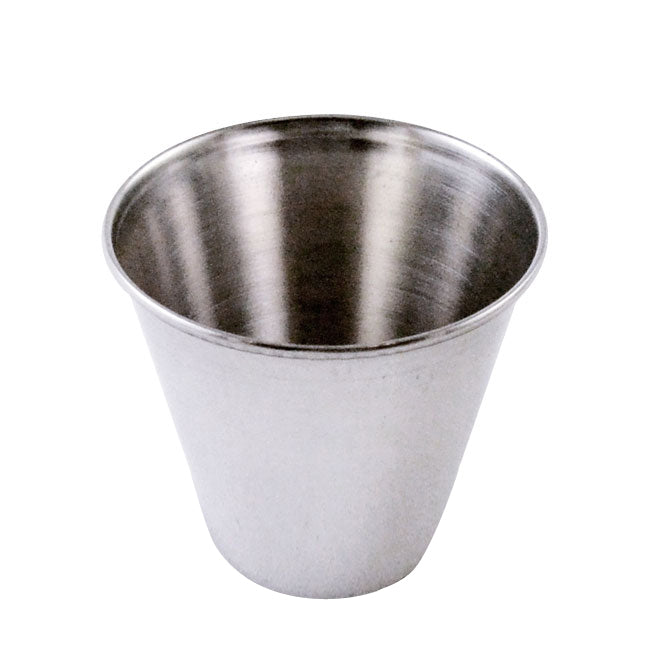 Omcan 4 oz Stainless Steel Sauce Cup – Pack of 12