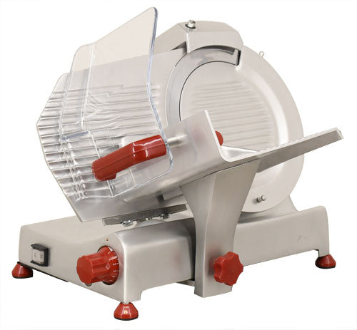 Trento 11″ Belt-Driven Meat Slicer with Compact Body – 0.30 HP, 110 V
