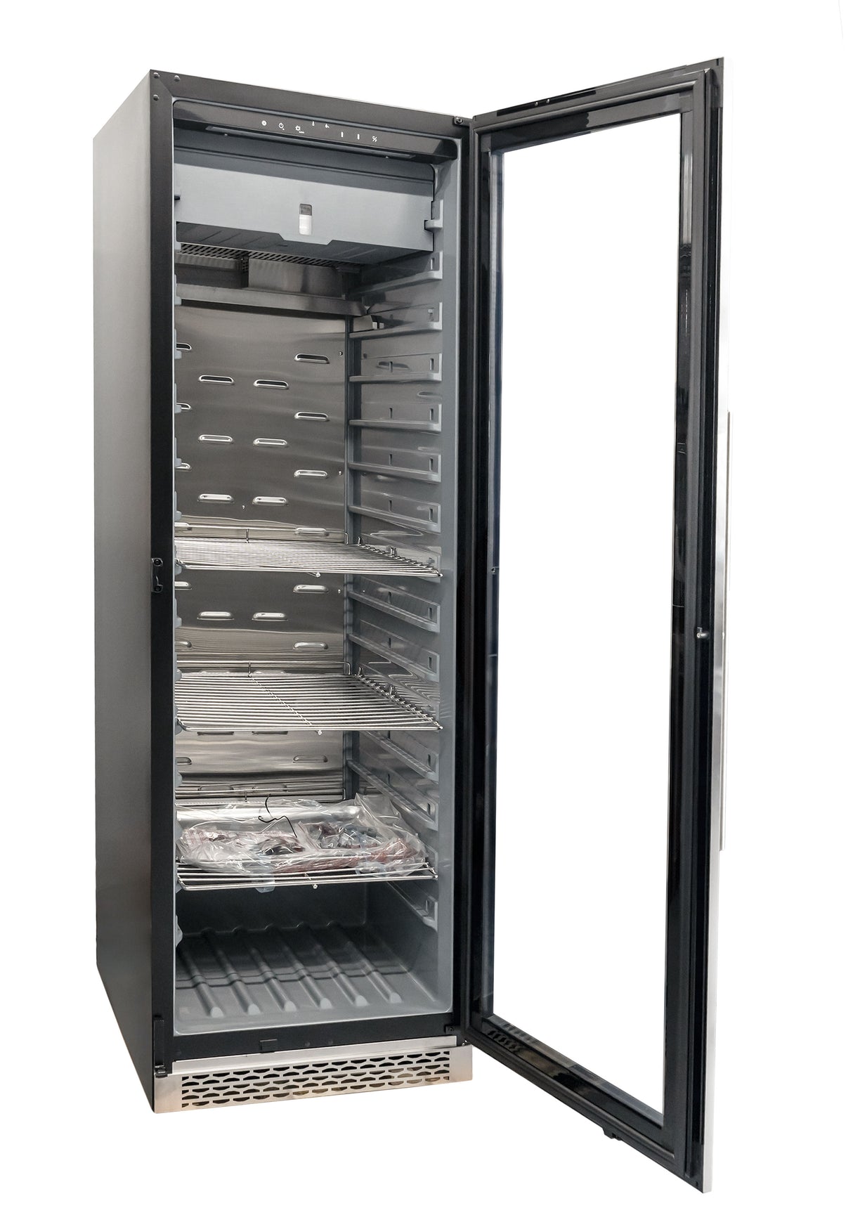 Omcan Aurora 12.47 cu.ft (353 Liter) Dry Aging Cabinet with UV-C Disinfection and Humidification Systems