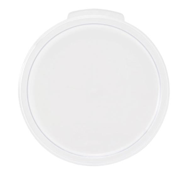 Omcan Polypropylene White Cover for 2 and 4 QTs Food Storage Containers
