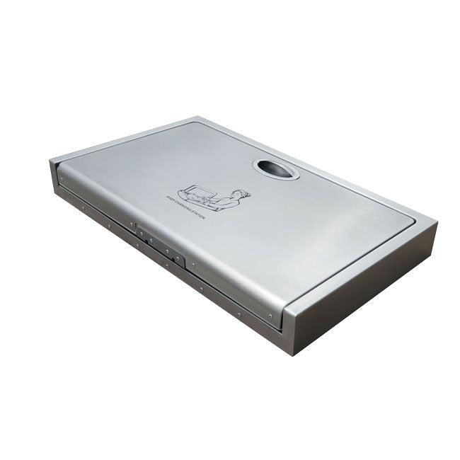 Omcan Baby Changing Station – Stainless Steel Cover + High-Density Polyethylene