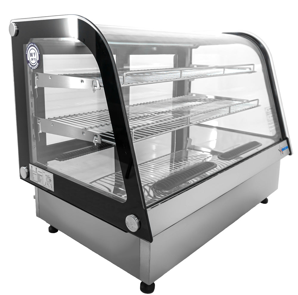 Omcan 35″ Drop-in Refrigerated Showcase 112 Liter (3.95 cu.ft.) Capacity
