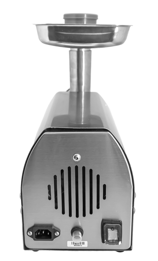 Omcan #8 Economic Light-Duty Stainless Steel Meat Grinder with 0.4 HP