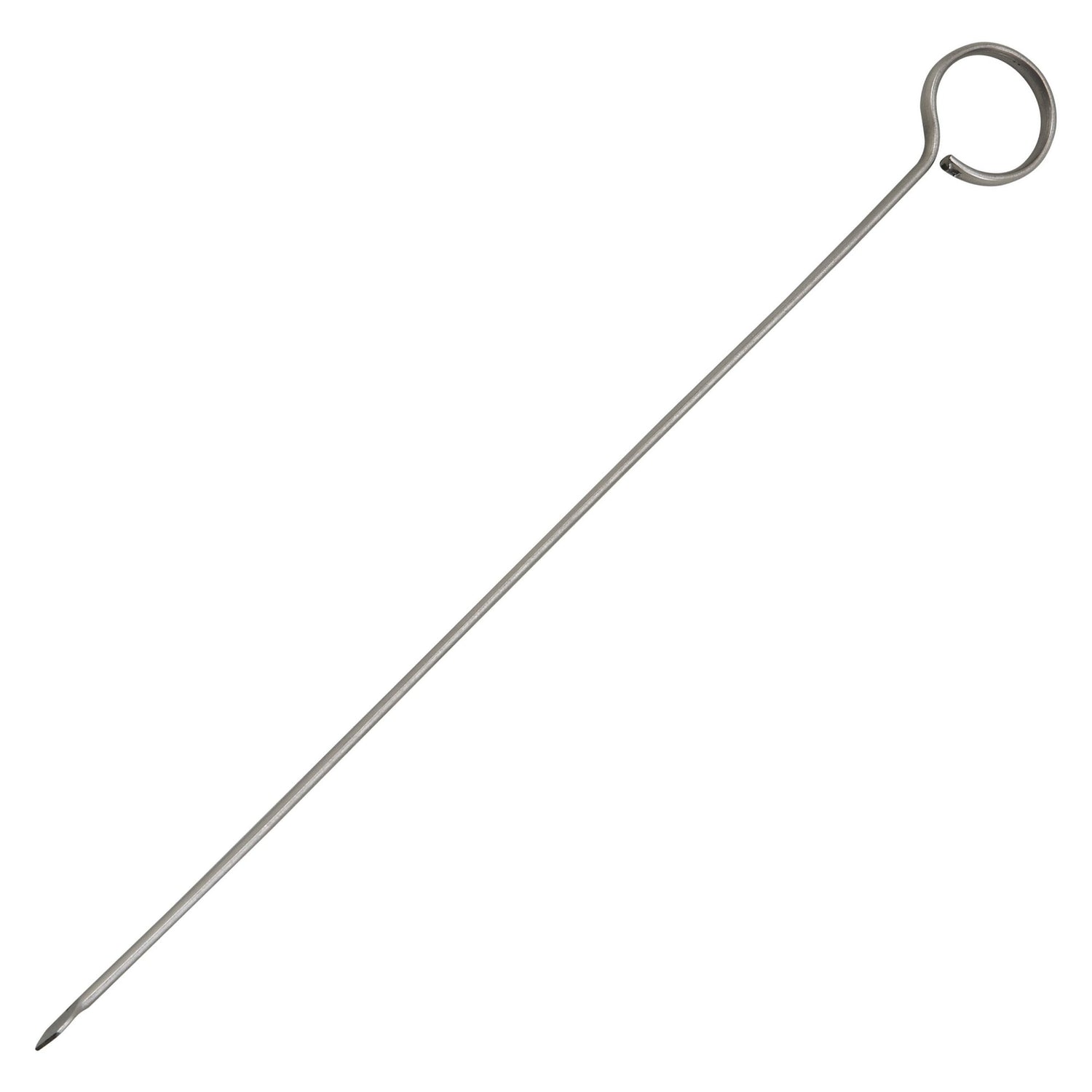 Winco SKO-10 - Oval Stainless Steel Skewers - 10"