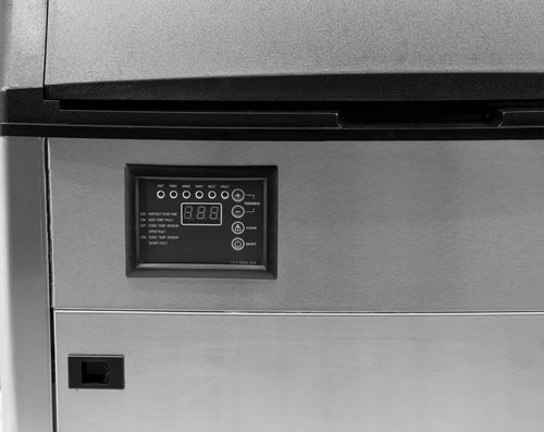 Omcan 26″ Ice Maker Machine with 80 lb. Ice Bin – Ice Yield 210 lb./day, Energy Star